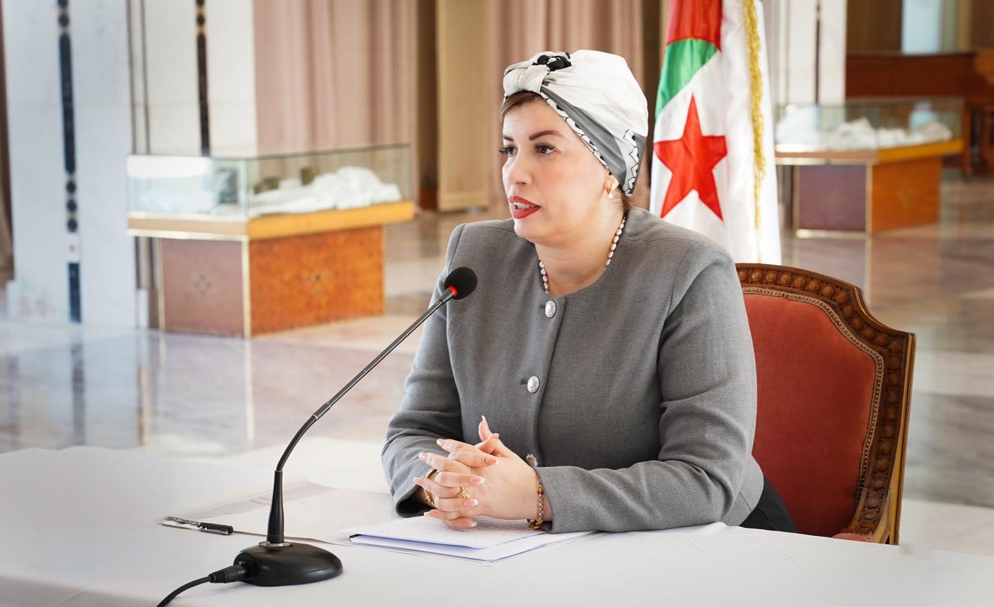 وزيرة الثقافة