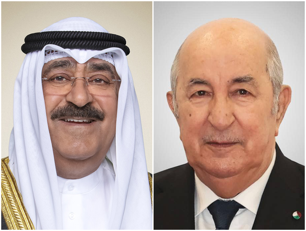 L'Emir de l'Etat du Koweït réitère ses félicitations au président de la République pour sa réélection pour un second mandat