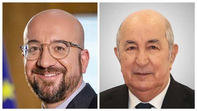 رئيس المجلس الأوروبي يهنئ رئيس الجمهورية بمناسبة انتخابه لعهدة ثانية