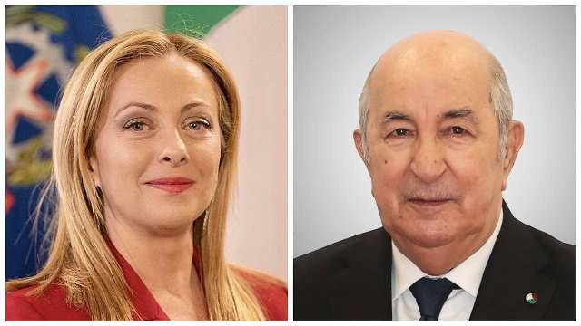 رئيسة مجلس الوزراء الإيطالية تهنئ رئيس الجمهورية بمناسبة فوزه في الانتخابات الرئاسية