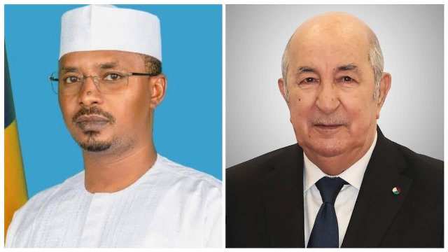 رئيس دولة تشاد يهنئ رئيس الجمهورية بمناسبة انتخابه لعهدة ثانية