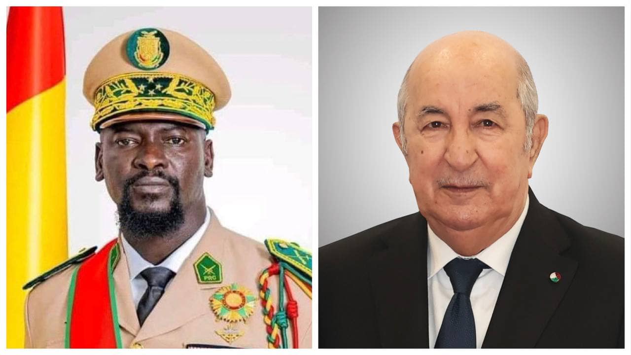 تبون ورئيس جمهورية غينيا