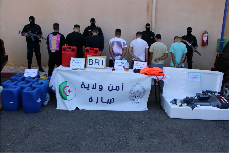 Neutralisation à Tipasa d'un réseau spécialisé dans l'organisation de traversées clandestines par mer