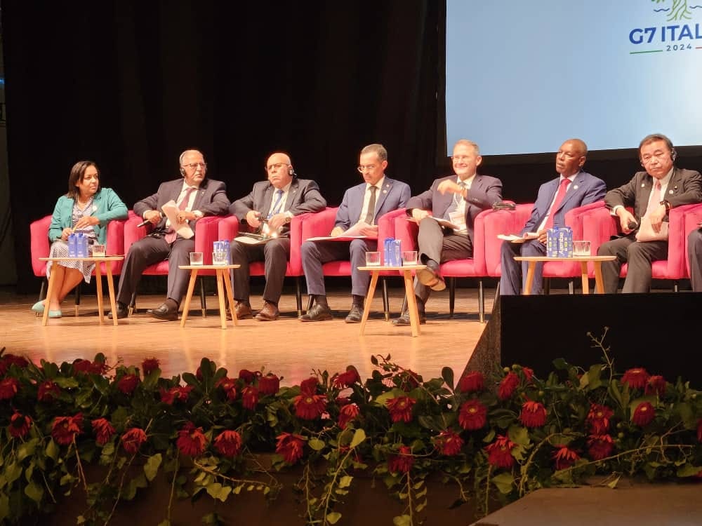 M. Cherfa participe en Italie au Forum agricole du G7 pour l'Afrique