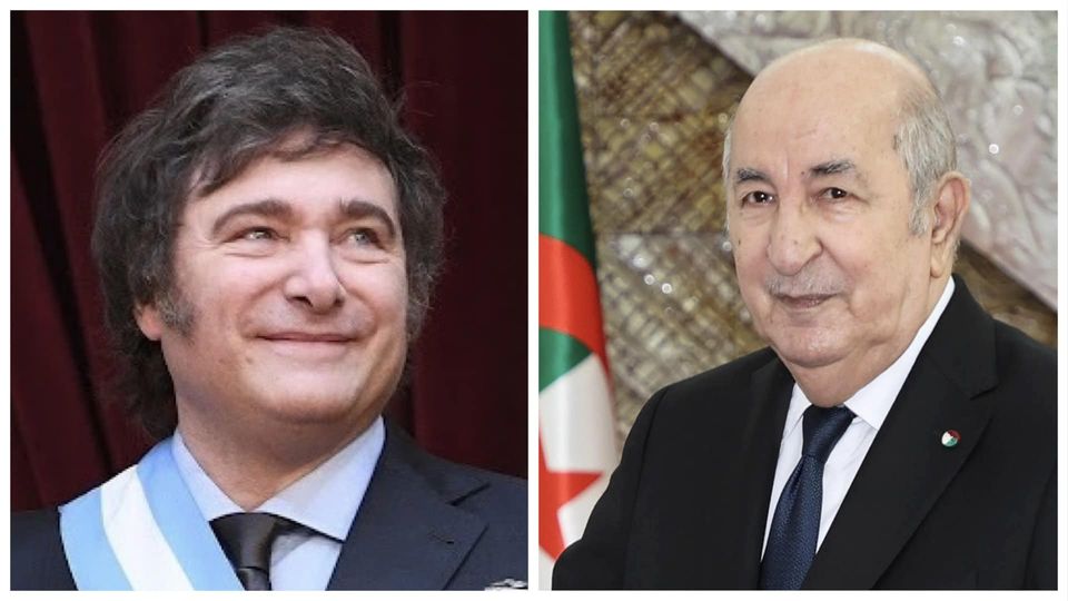 تبون ورئيس الارجنتين