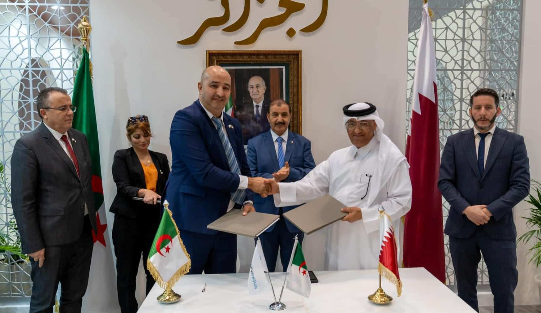 Exposition des produits algériens à Doha : signature de plusieurs accords entre des entreprises algériennes et qataries