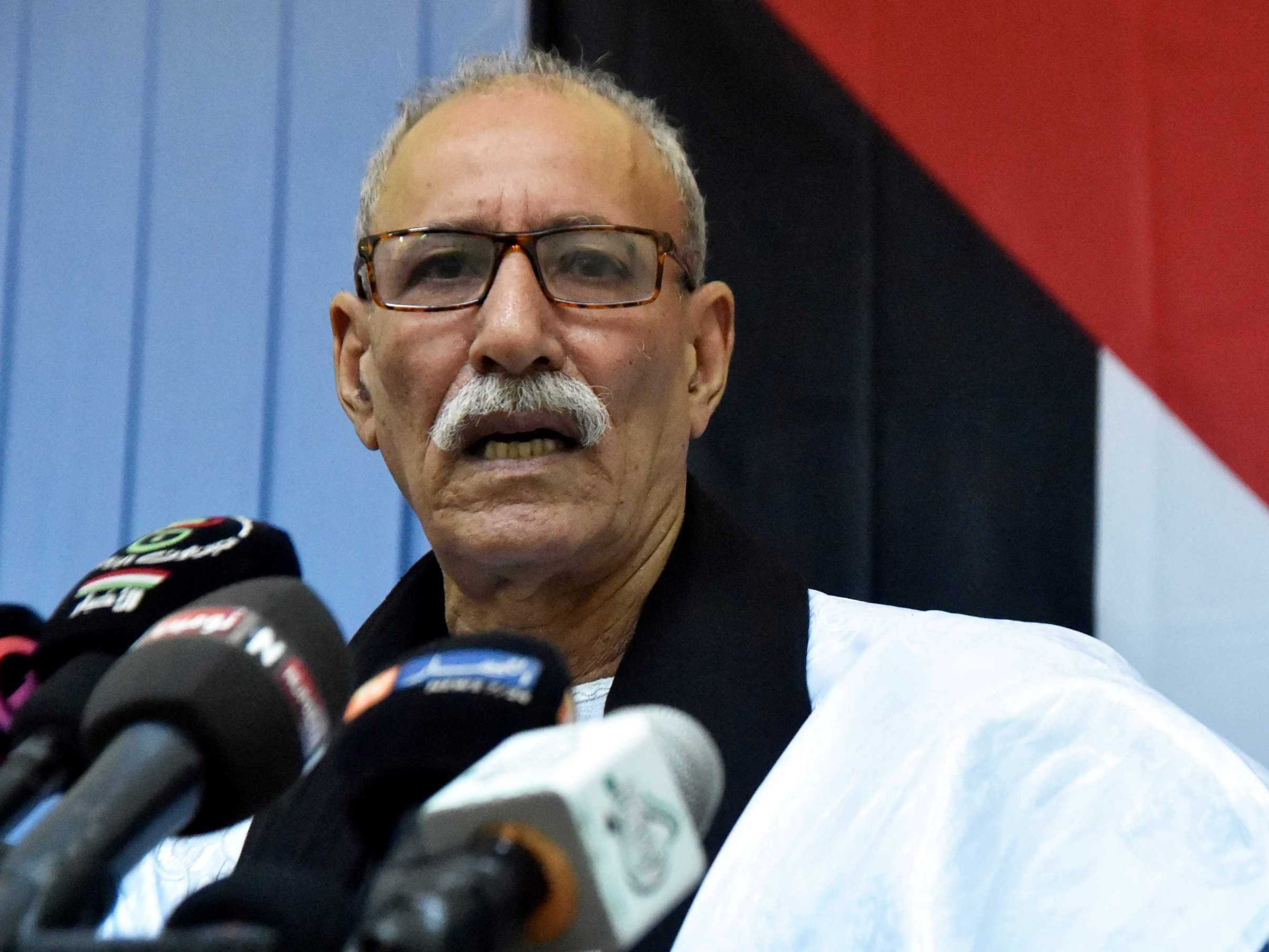 Brahim Ghali, président de la République sahraouie et Secrétaire général du Front Polisario
