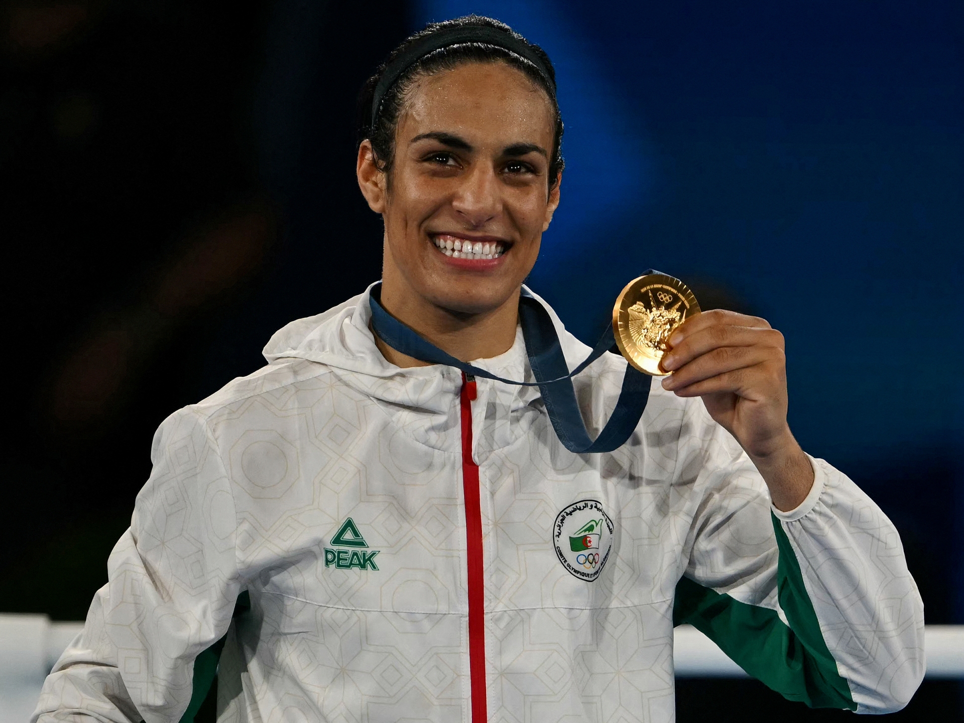 Imane Khelif et sa belle médaille d'or