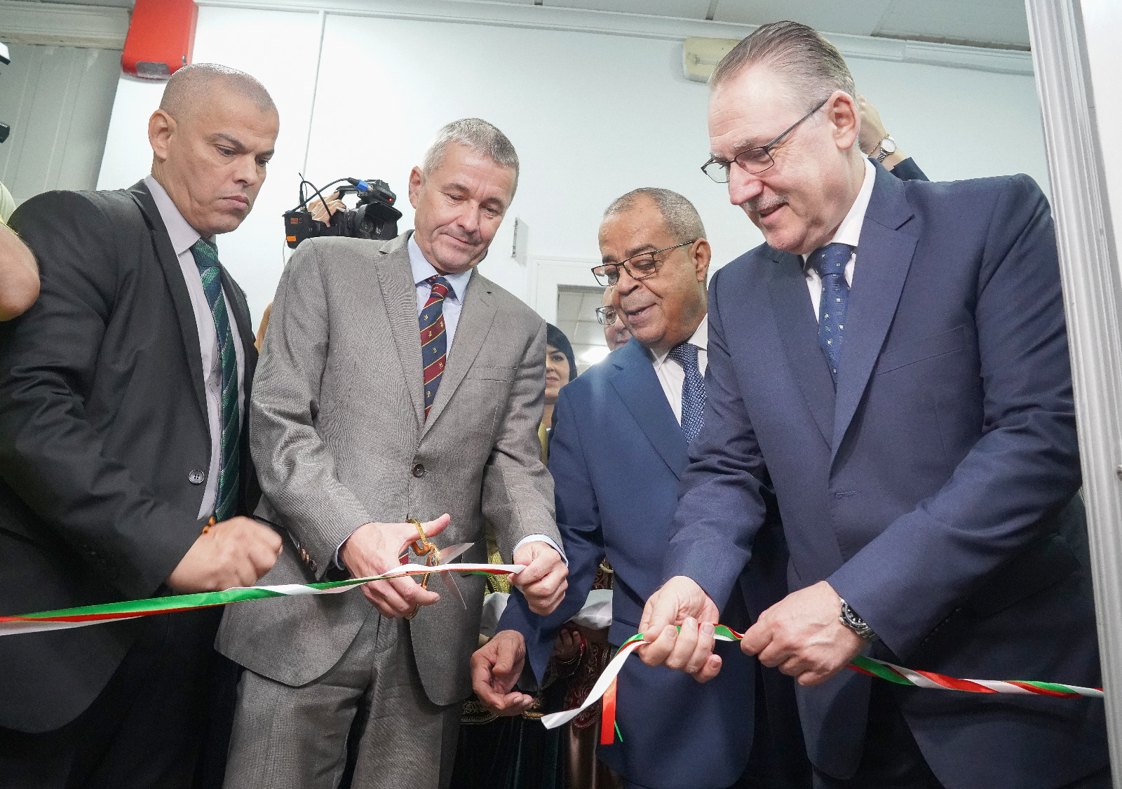 Inauguration laboratoire Aoun