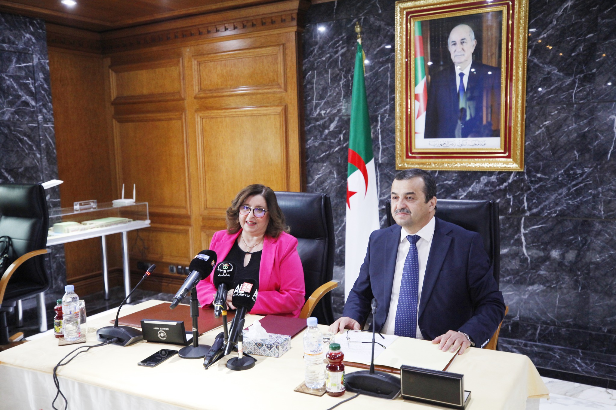 Arkab prend ses fonctions