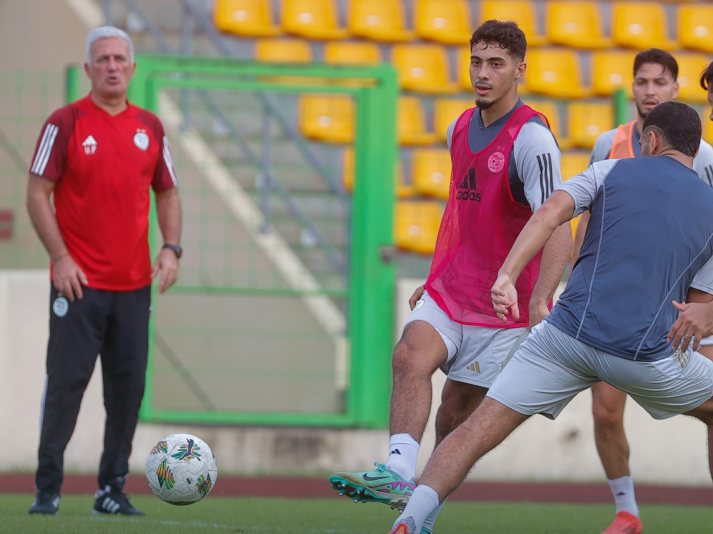 Les Verts se préparent pour affronter la Guinée Equatoriale