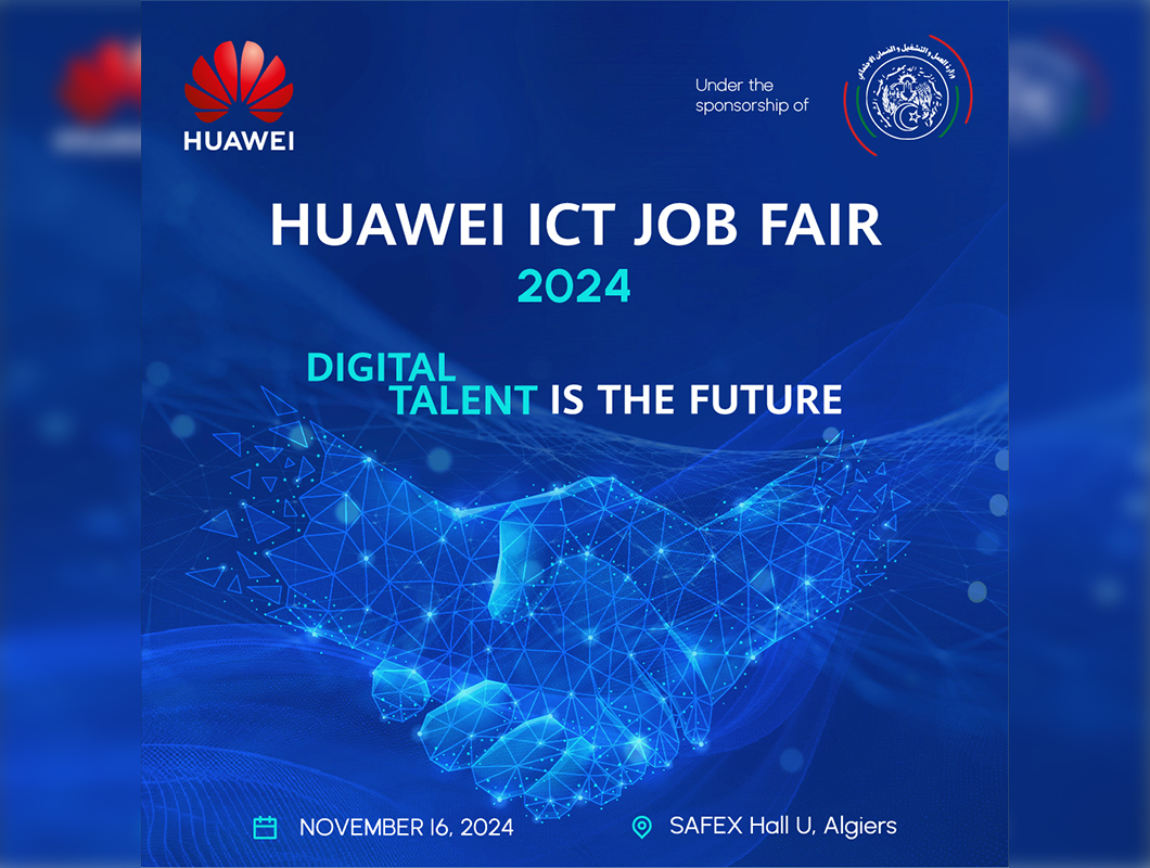 Ouverture à Alger du Salon « ICT Job Fair 2024» de Huawei