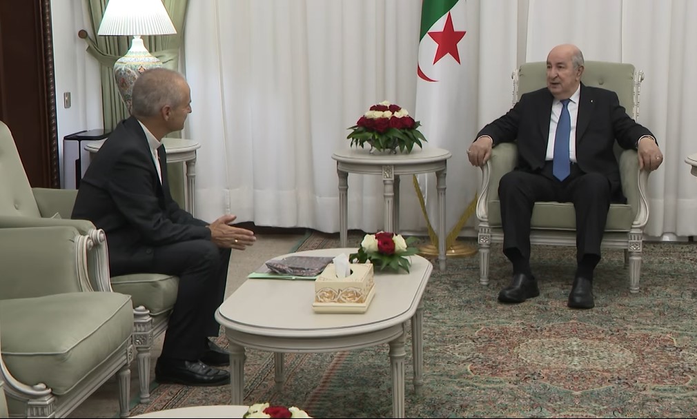 رئيس الجمهورية يستقبل رئيس أساقفة الجزائر