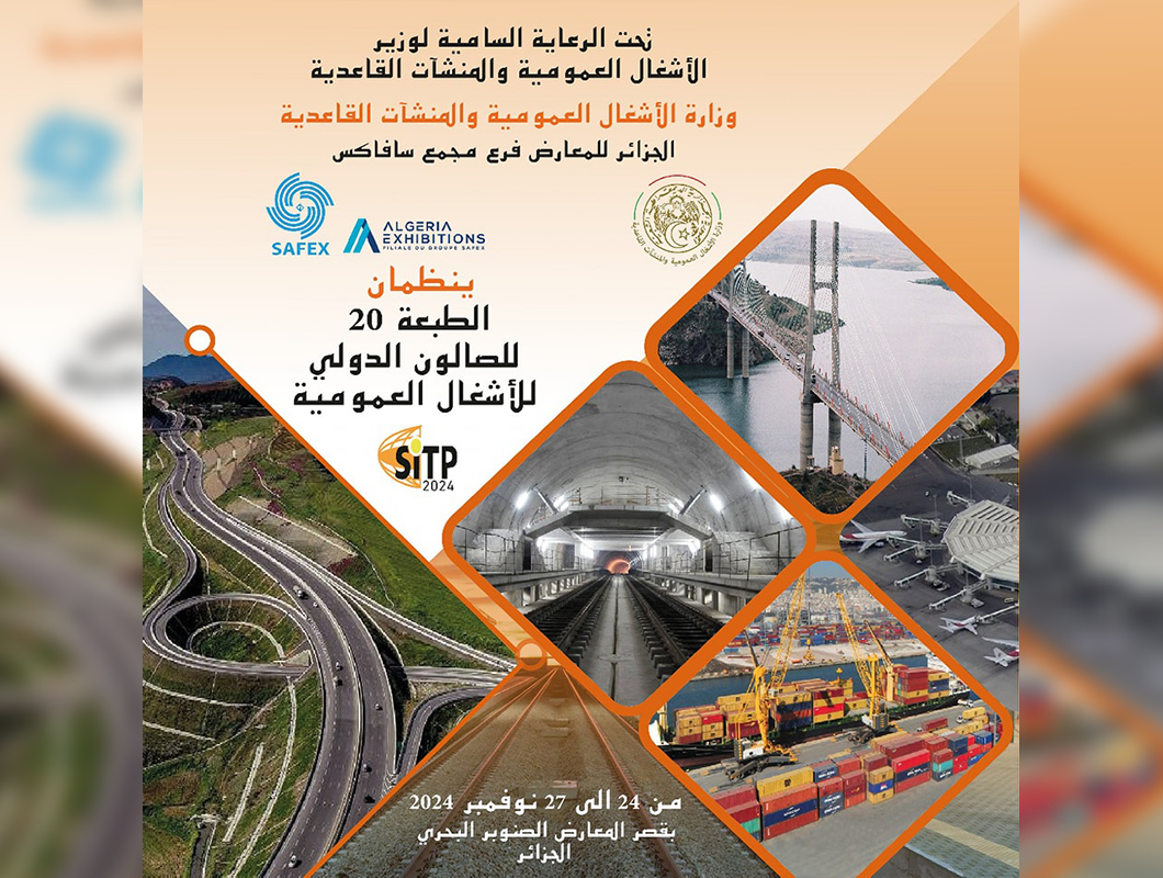 Organisation du 20e Salon international des travaux publics du 24 au 27 novembre