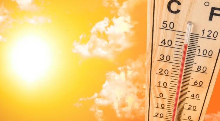 إرتفاع كبير في درجة الحرارة