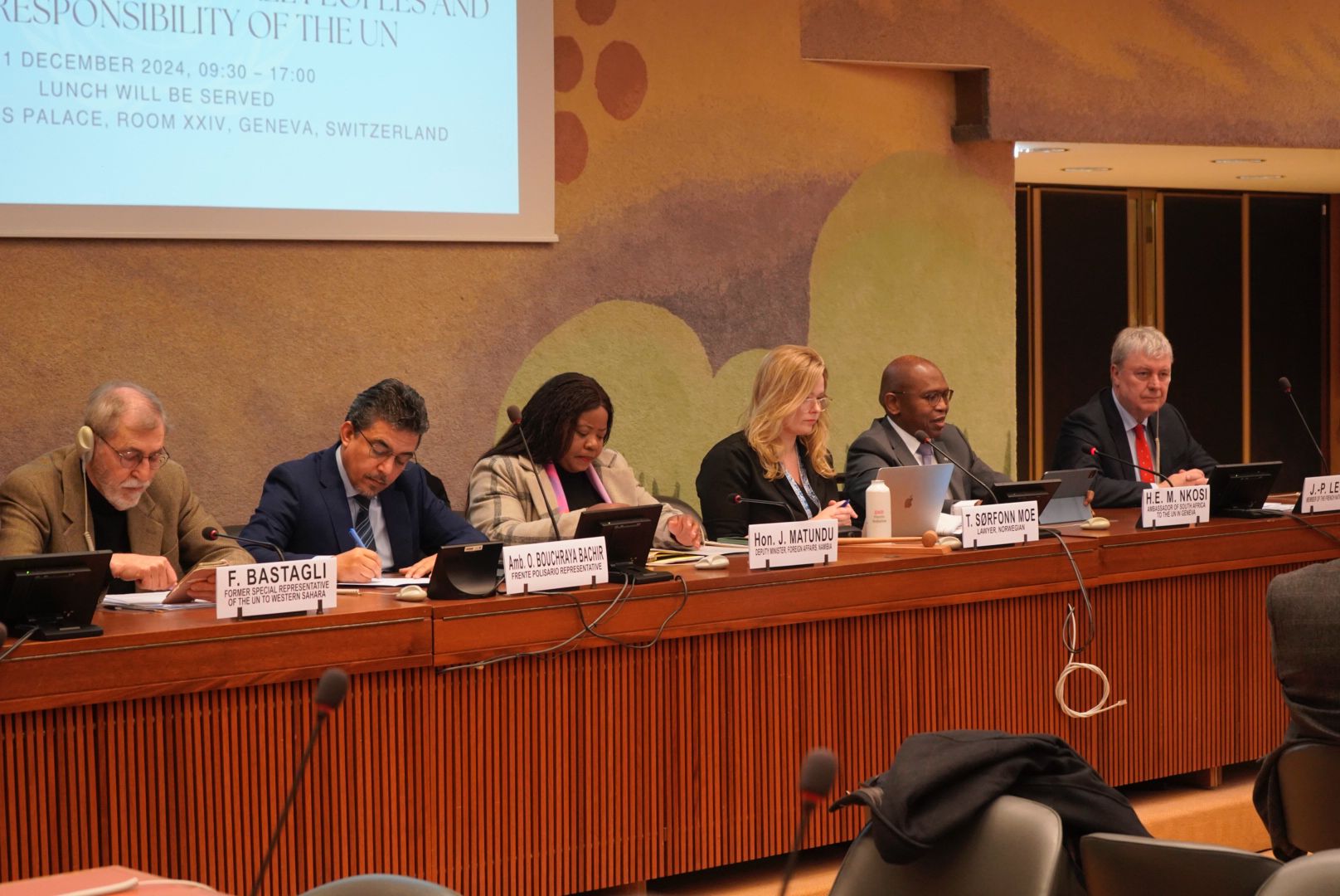 ندوة دولية بجنيف حول الصحراء الغربية