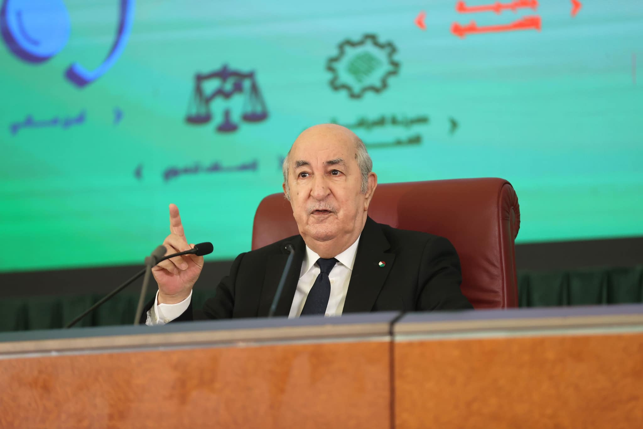 Abdelmadjid Tebboune, président de la République