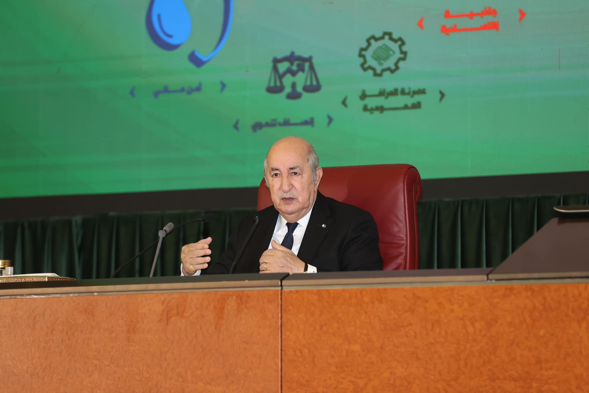 Abdelmadjid Tebboune, président de la République