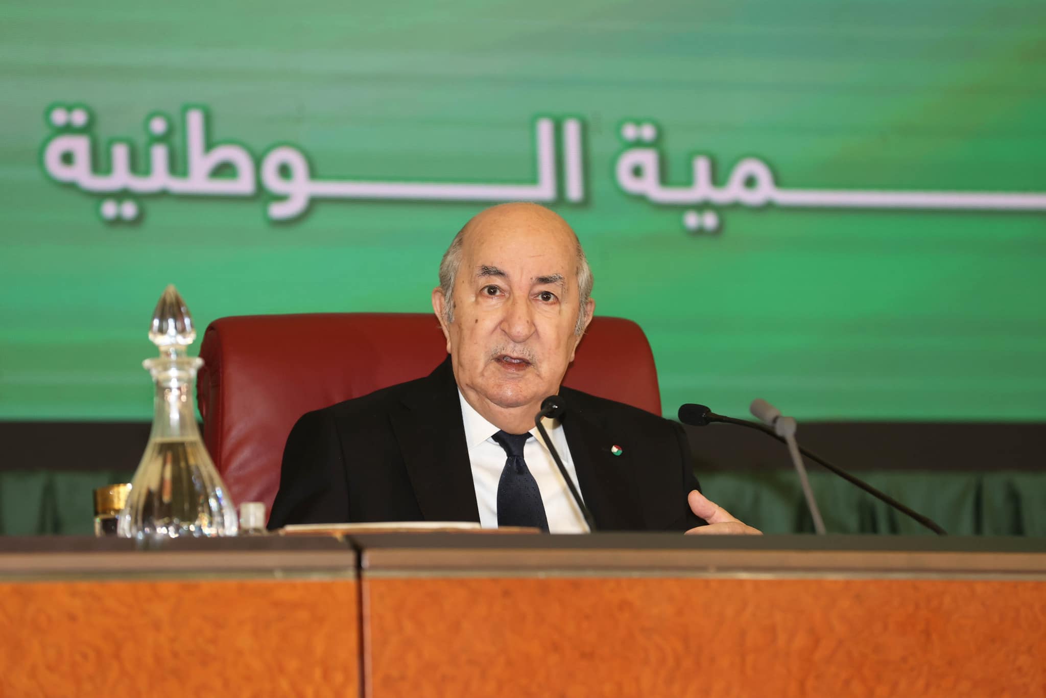 Abdelmadjid Tebboune, président de la République