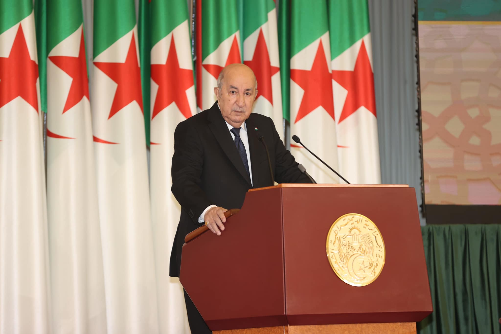 Abdelmadjid Tebboune, président de la République