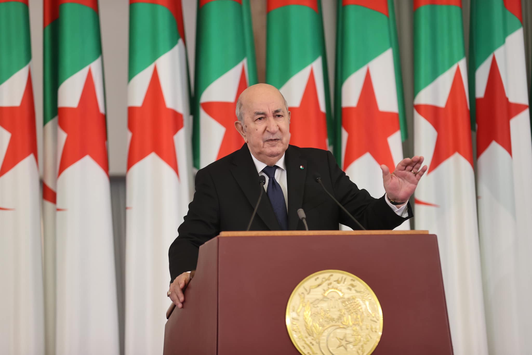 Abdelmadjid Tebboune, président de la République