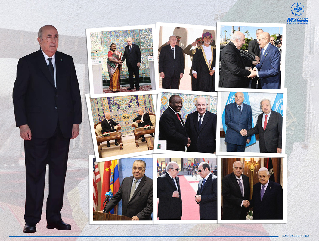 Les réalisations du président Tebboune en 2024 sur la plan diplomatique
