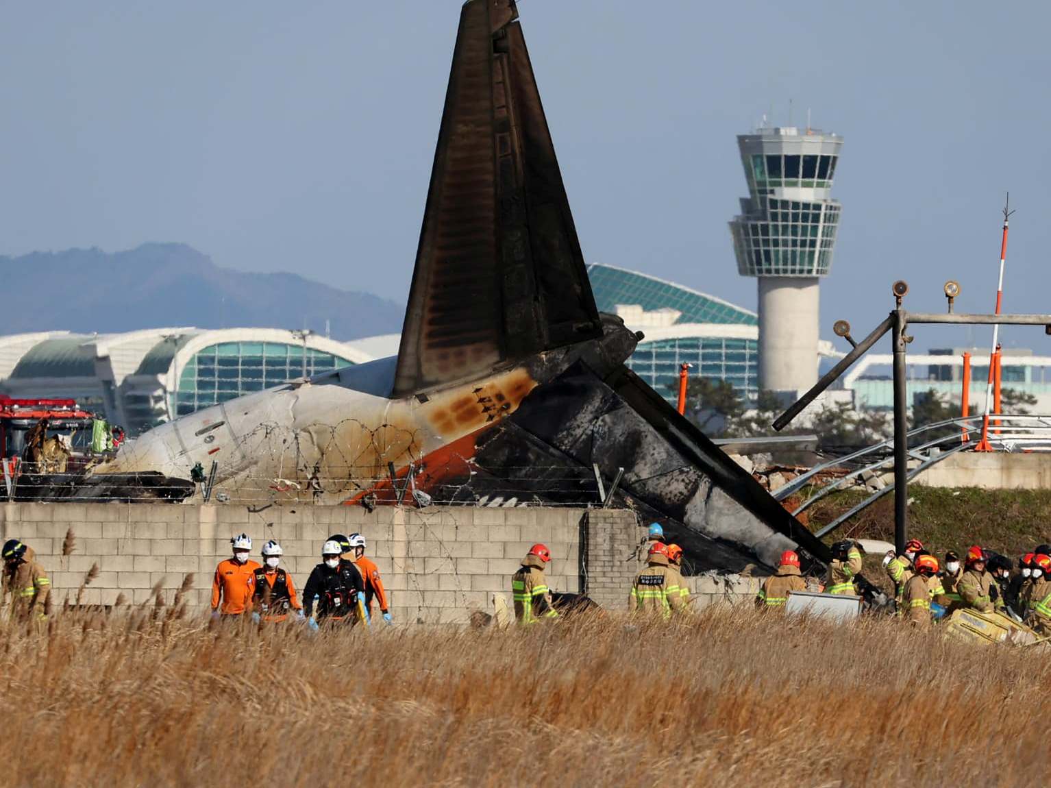 Crash d'un avion en Corée du Sud