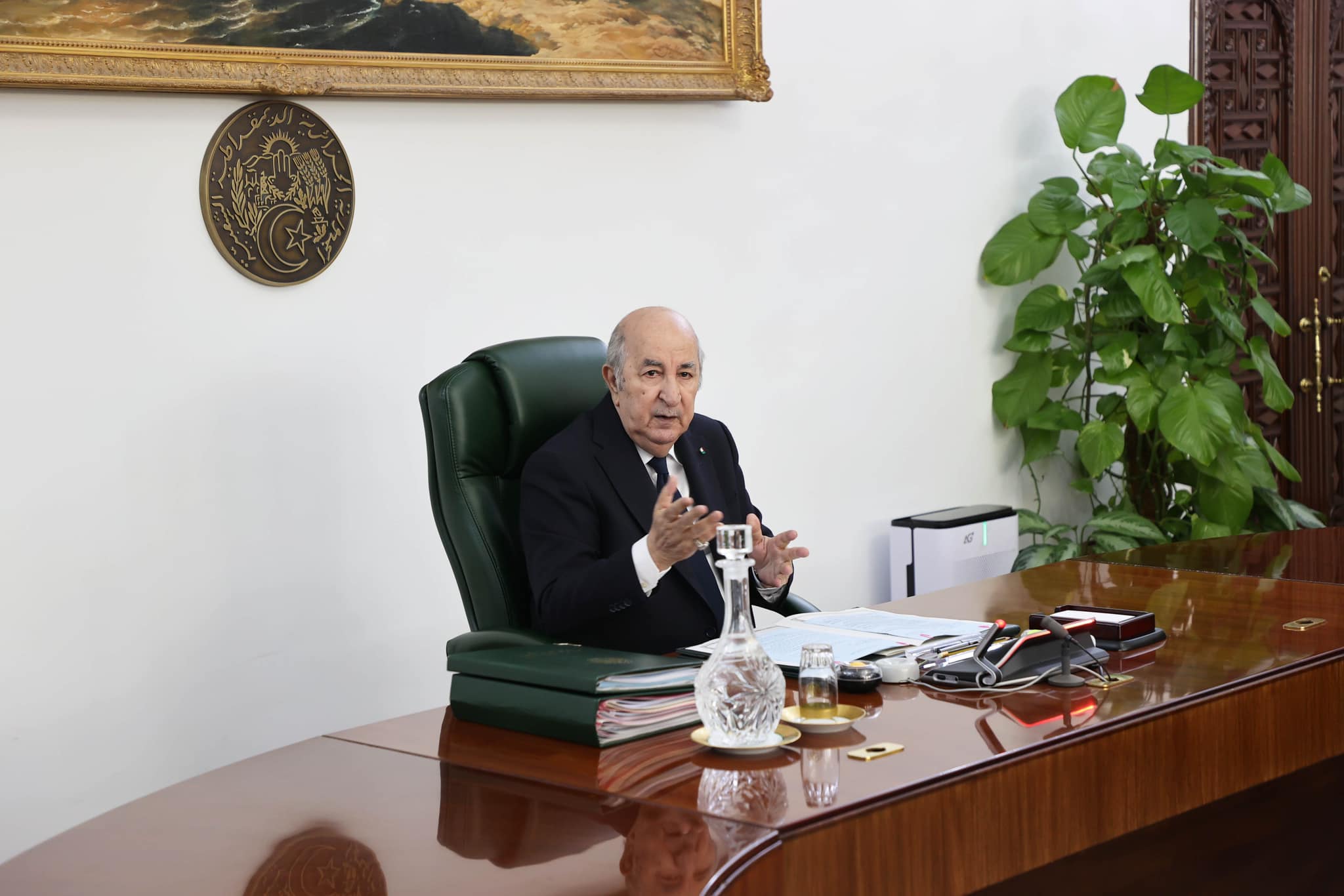 Abdelmadjid Tebboune, président de la République