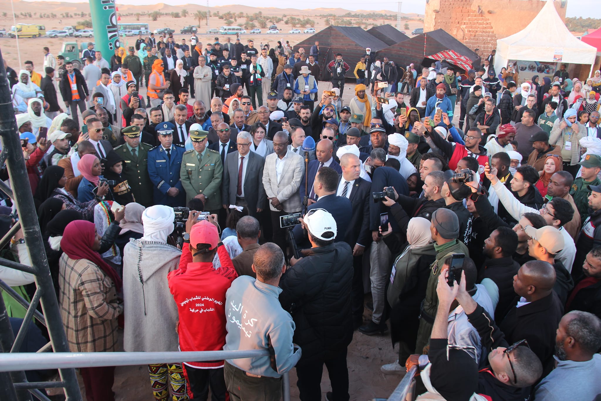 افتتاح التظاهرة الشتوية الكبرى للشباب