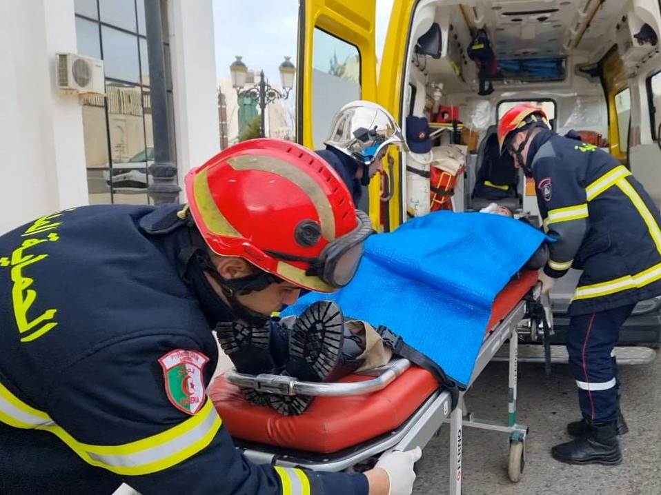 Intervention de la Protection civile