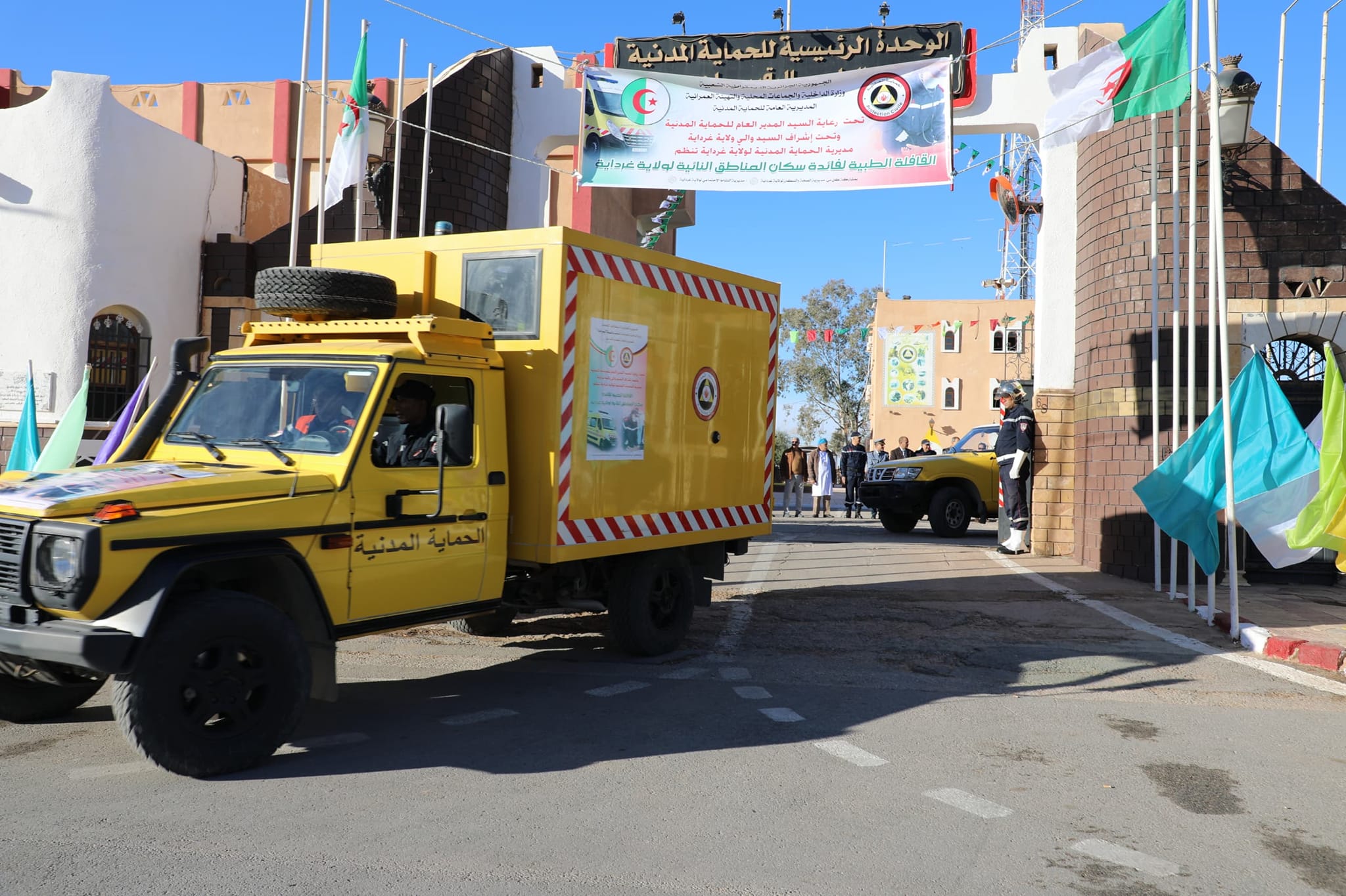 La Protection civile lance des caravanes médicales itinérantes à travers 17 wilayas du Sud et des Hauts Plateaux