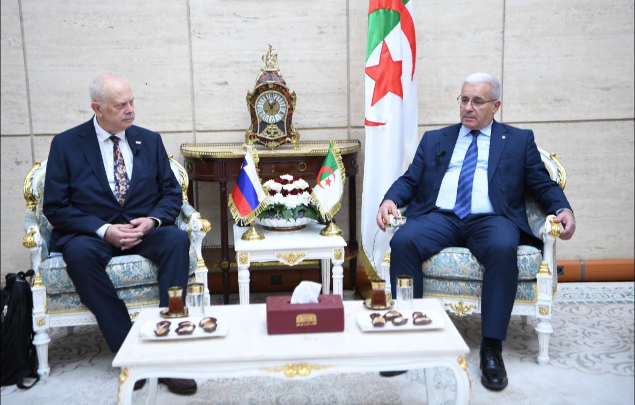 رئيس المجلس الشعبي الوطني يستقبل وفدا برلمانيا من سلوفينيا