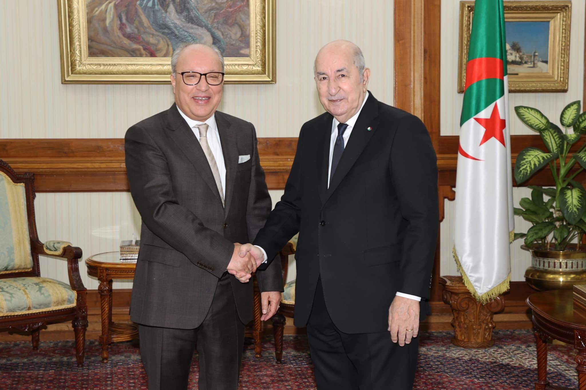 Abdelmadjid Tebboune reçoit une délégation du RND