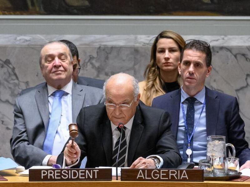 Attaf préside une réunion du CS sur la coopération entre la LA et l'organe exécutif de l'ONU