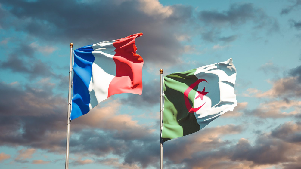 Algérie France Drapeau