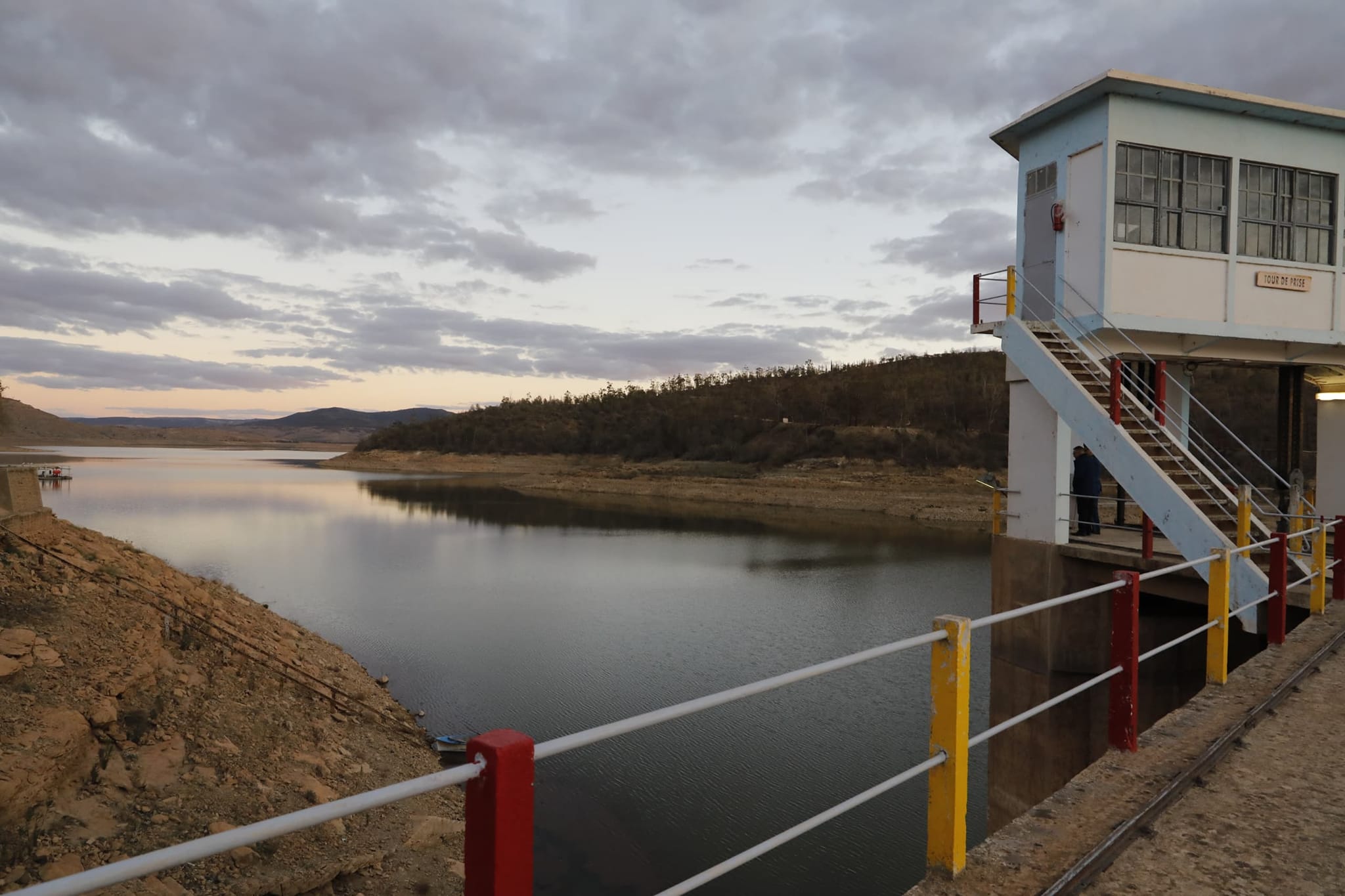 Barrage Bakhadda dans la wilaya de Tiaret