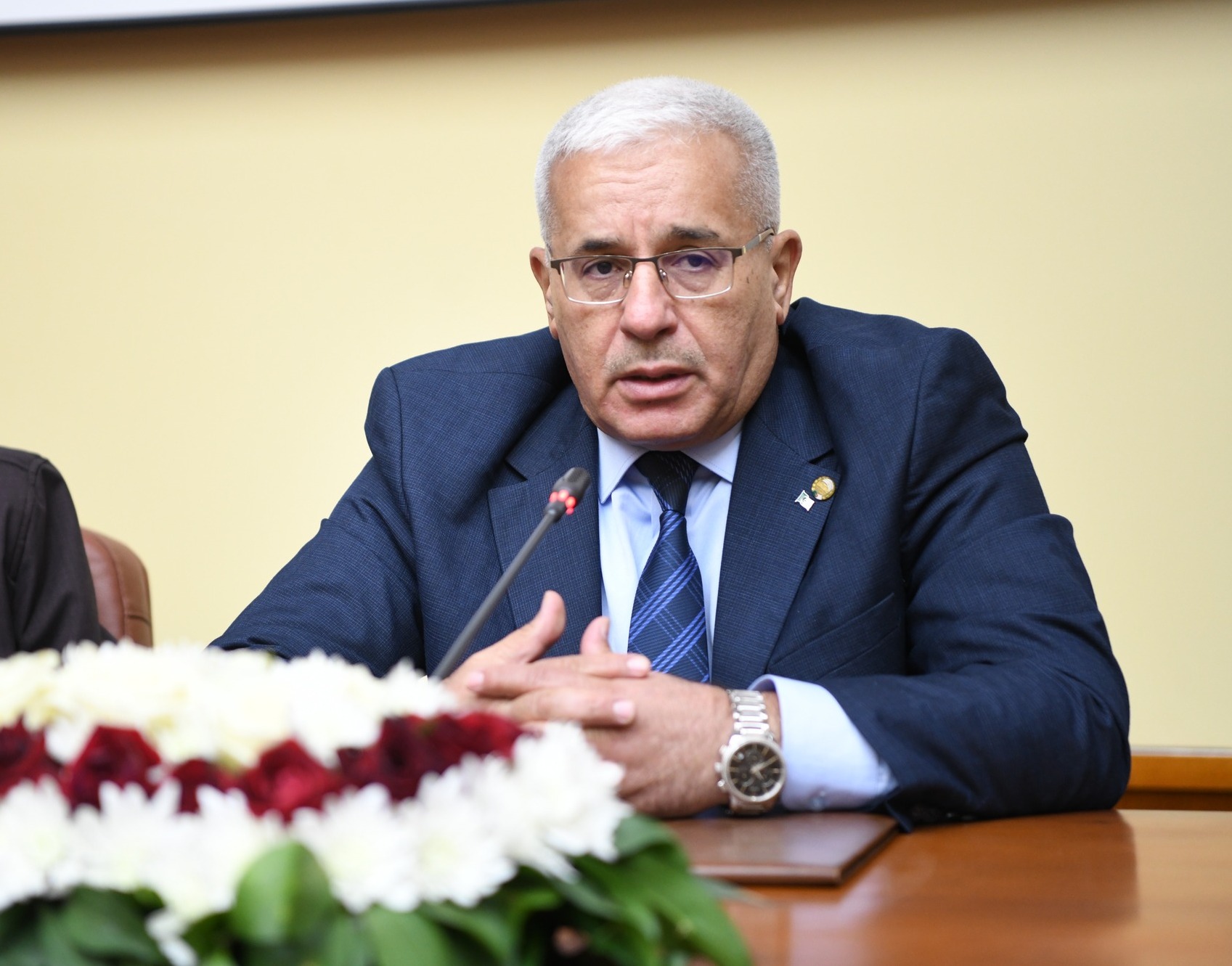 Brahim Boughali, président de l'Assemblée populaire nationale