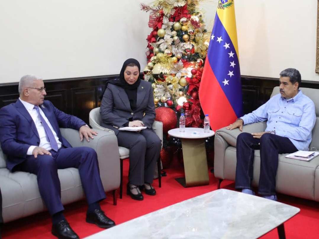 Boughali reçu à Caracas par le président de la République bolivarienne  du Venezuela