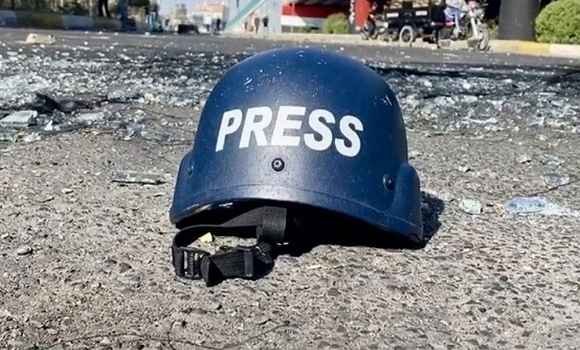استشهاد 10 صحفيين فلسطينيين