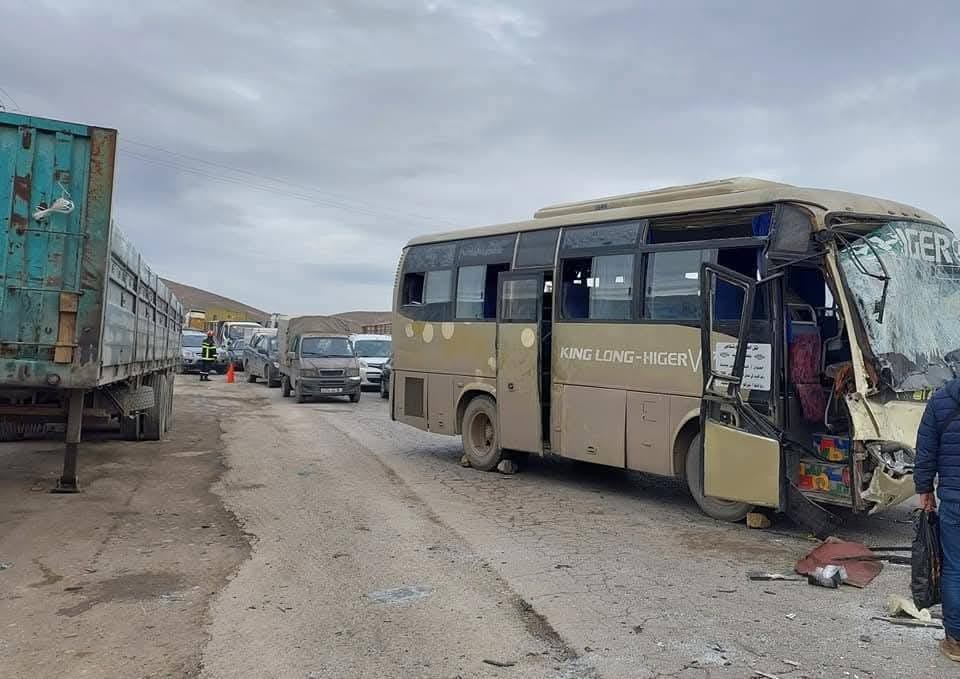 Collision Camion BUS