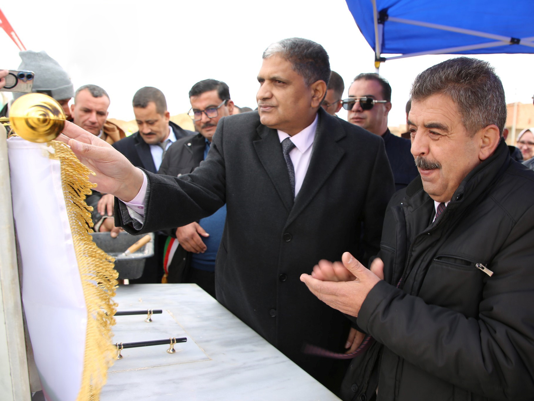 Saïda: pose de la première pierre pour la réalisation de trois nouvelles  écoles