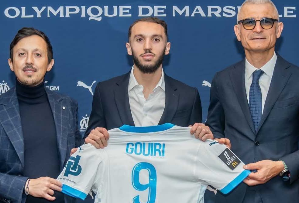 غويري لاعباً لأولمبيك مارسيليا إلى 2029