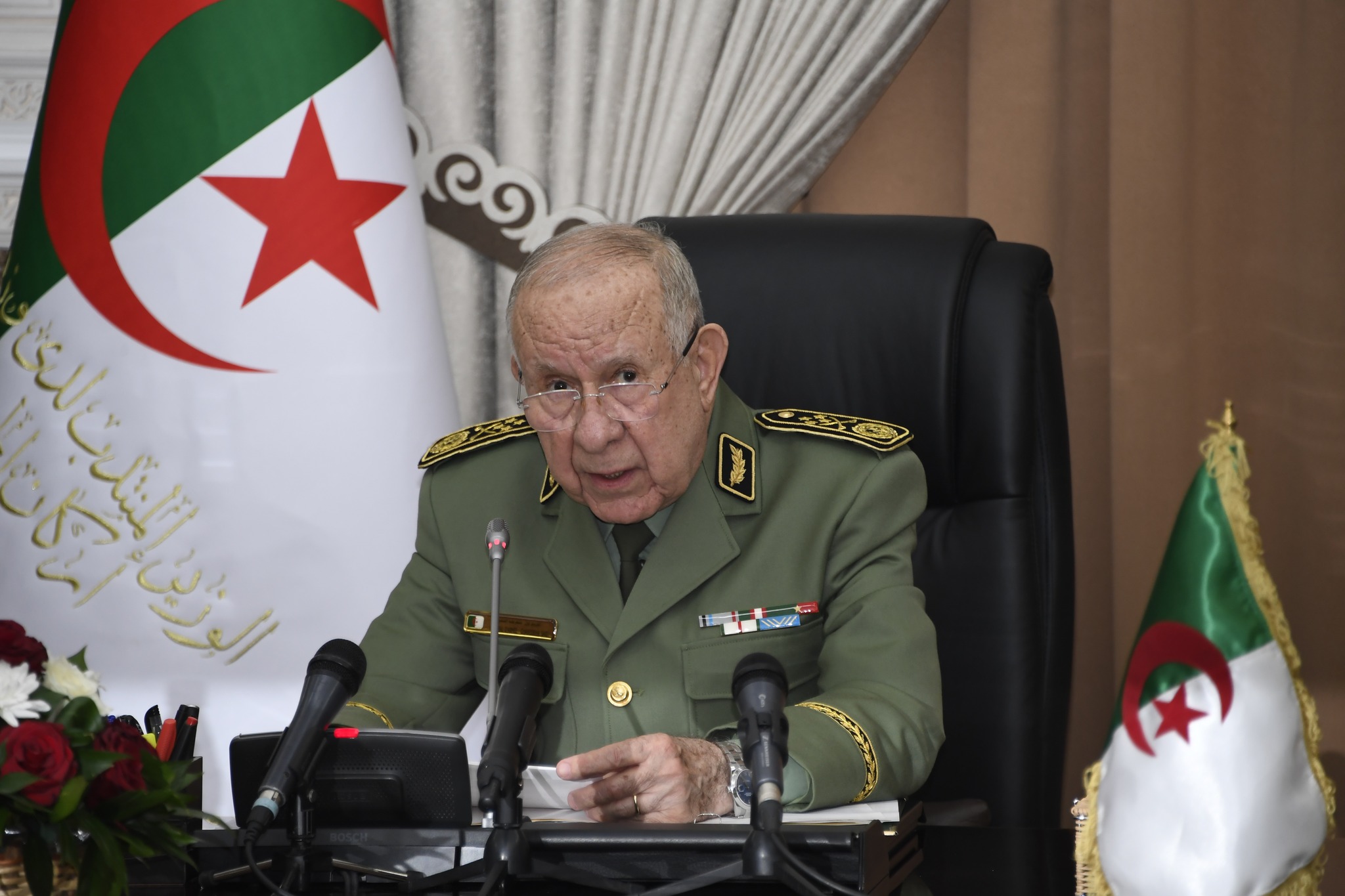 الفريق اول سعيد شنقريحة امريكا