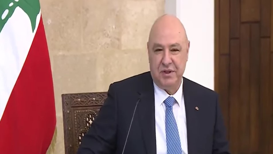 الرئيس اللبناني ينوه بالدعم الذي تلقته بلاده من رئيس الجمهورية