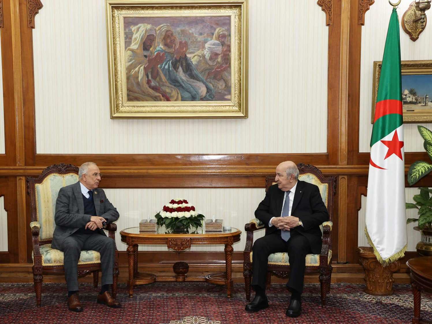 Abdelmadjid Tebboune, président de la République