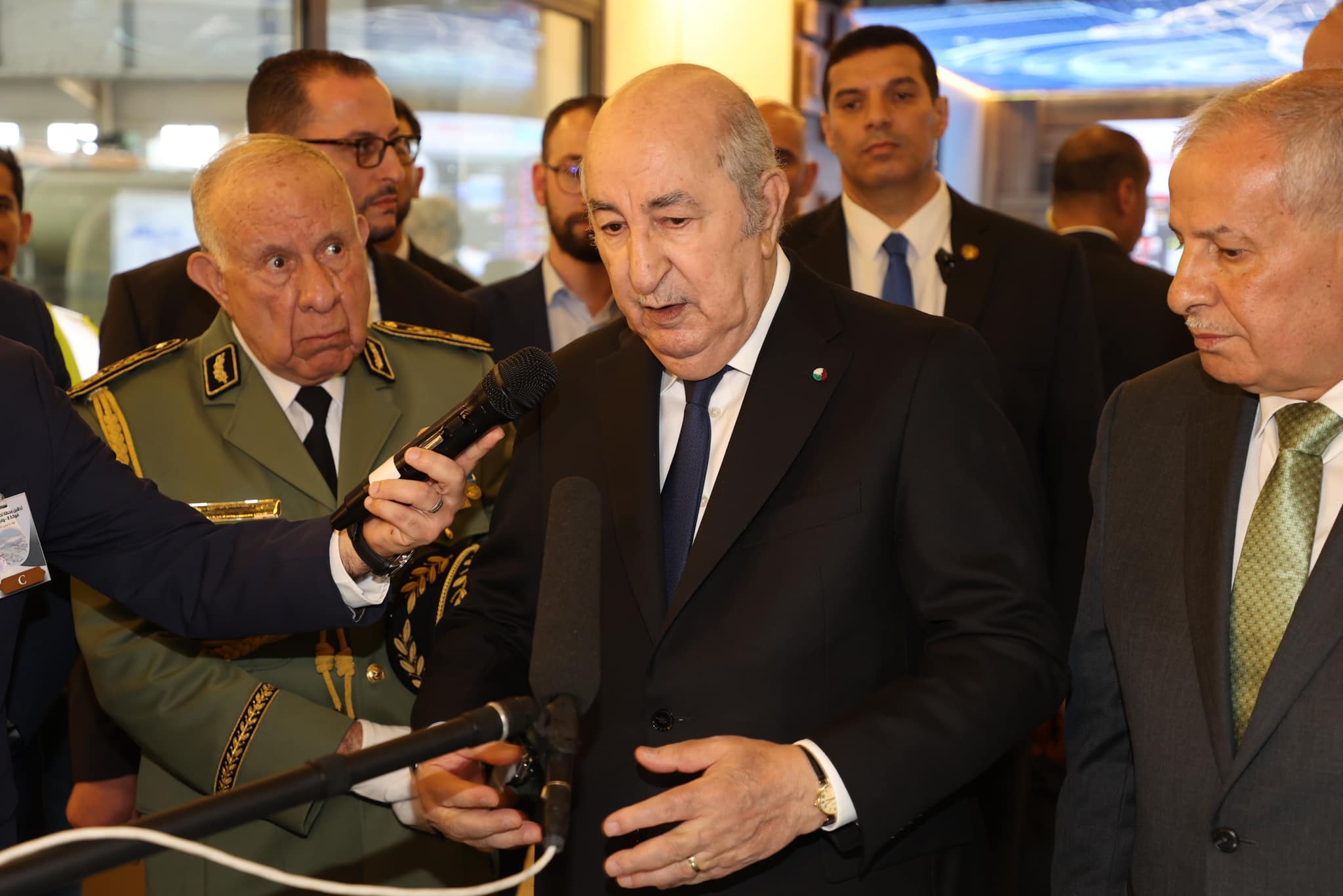 Abdelmadjid Tebboune, président de la République