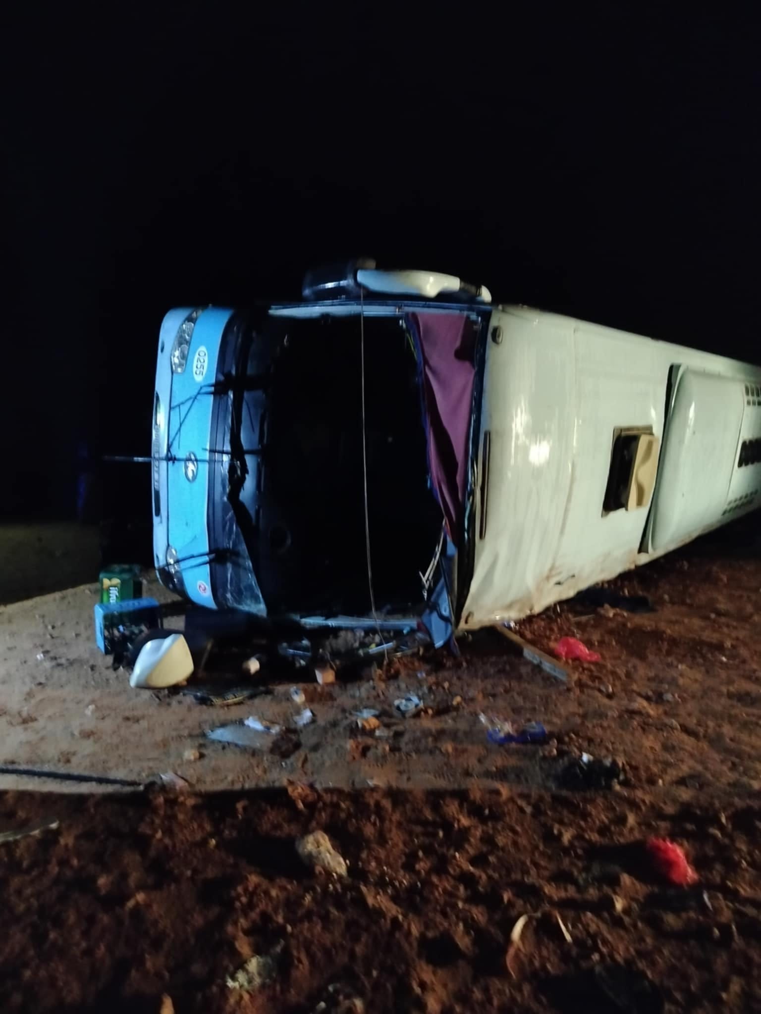 Accident Bus El Bayadh