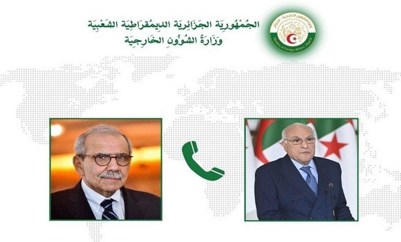 عطاف يتلقى اتصالا هاتفيا من قبل رئيس الحكومة اللبنانية