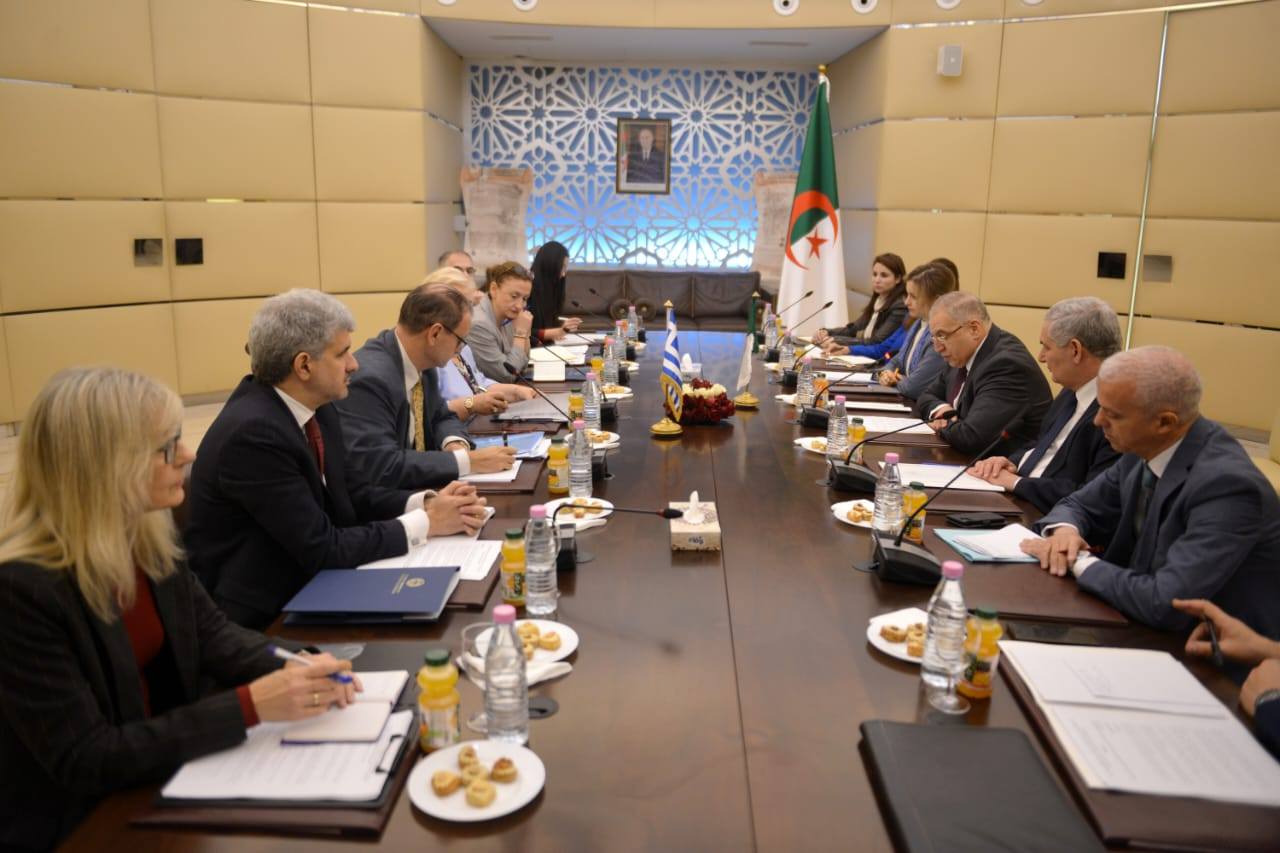 الدورة الخامسة للمشاورات السياسية الجزائرية-اليونانية