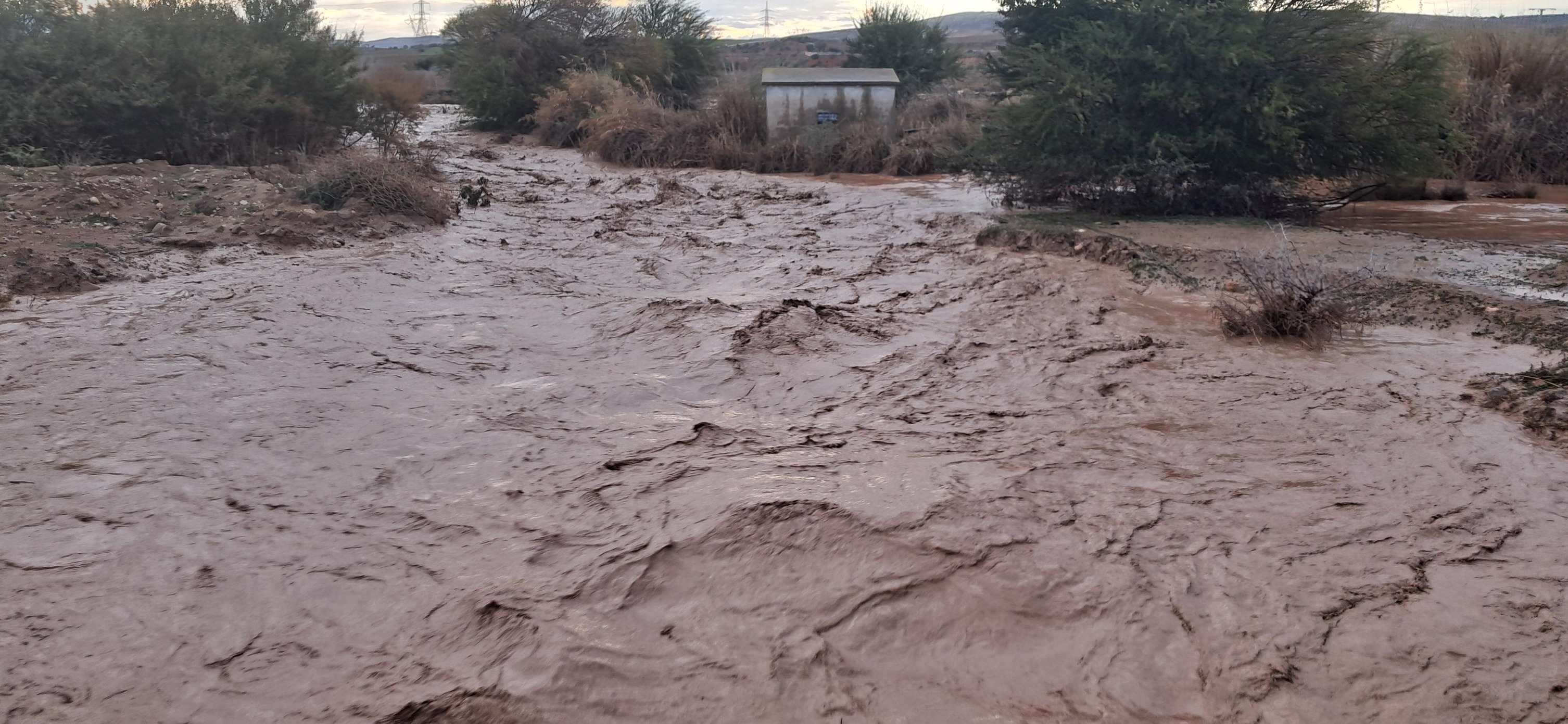 Crue d'oued à Aïn Témouchent